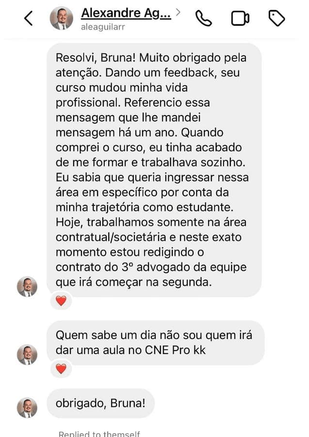 Depoimento real de membro da Comunidade CNE